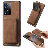 Retro Leather Card Bag Magnetic Phone Case